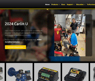 Carlin Combustion Technology, Hydrolevel Company dual feed