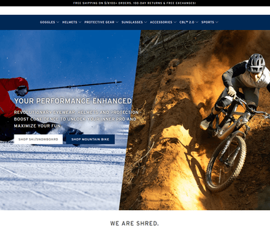 Shred Optics bikers
