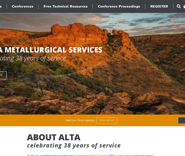 Alta Metallurgical Services consulting conference