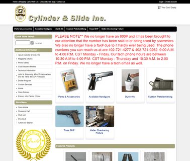 Cylinder & Slide 1911 pistol
