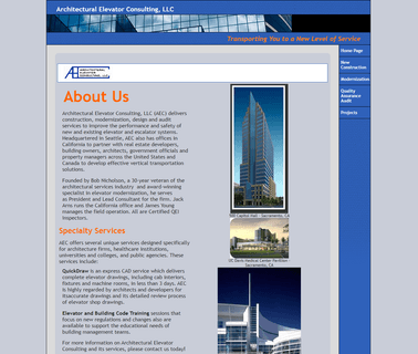 Architectural Elevator Consulting audit assurance