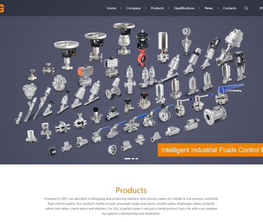 Qingdao Elite Machinery Manufacture actuated valves