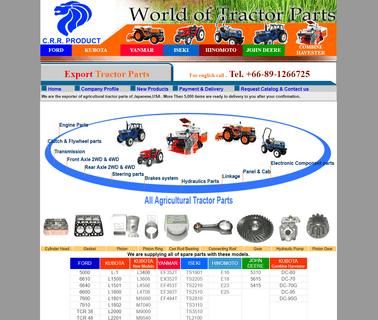 Crr Product exporter spare