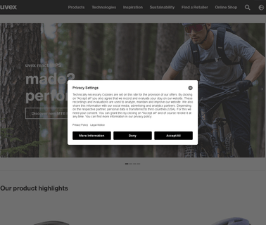 Uvex Sports, Protecting People uvex