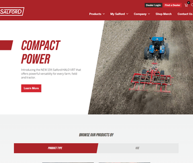 Salford, Bbi, Valmar, Aerway application agricultural