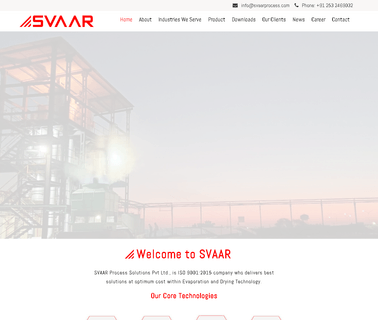 Svaar Process Solutions falling