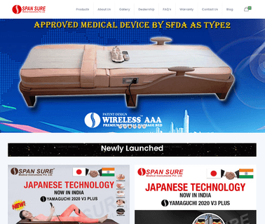 Span Sure Medical Instruments smart jade thermal therapy