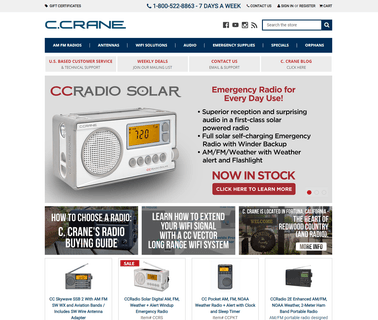 C Crane hunting lighting