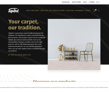 Tapibel Innovation T carpet fabric
