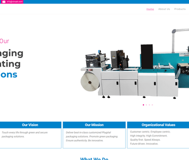 Vinsak slitter press