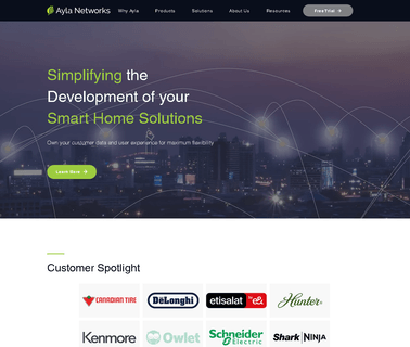 Ayla Networks home computer sales