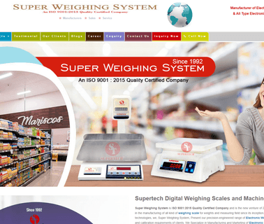 Super Weighing System electronic bench scale