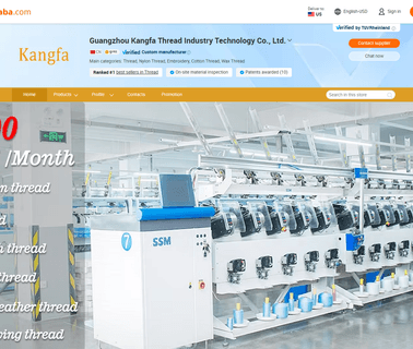 Guangzhou Kang Fa Textile 100 polyester embroidery
