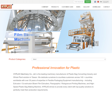 Hyplas Machinery bags making machines