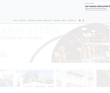 S & P Canada Ventilation Products fan housings