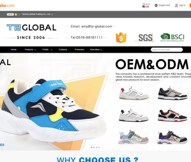 Taizhou Global Trading shoe man