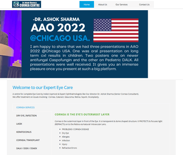 Dr. Ashok Sharma Cornea Centre corneal