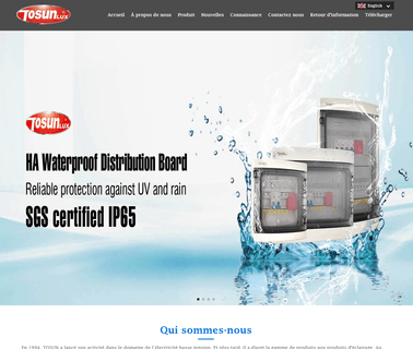 Wenzhou Tosun Electric weather lighting