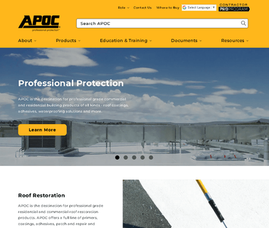 Apoc masonry stains