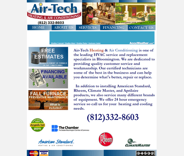 Air-Tech Heat & Air Conditioning air conditioner replacement