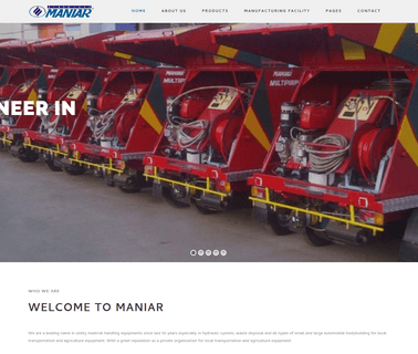 Maniar & Co. equipment garbage