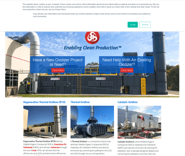 Catalytic Products International incinerators industrial