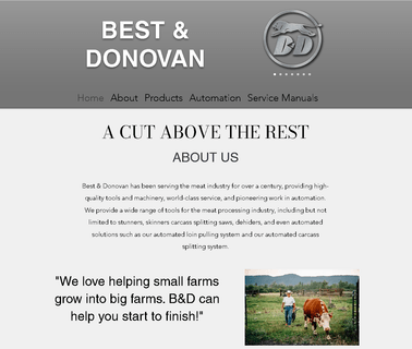 Home - Best & Donovan meat tools