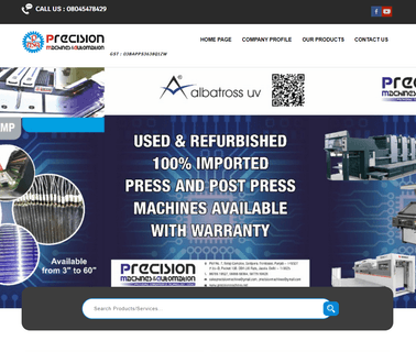 Precision Machines & Automation light bulb cover