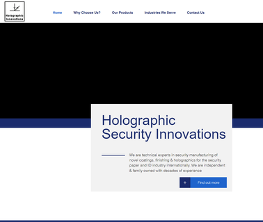 Holographic Security Innovations Limited holographic sequin