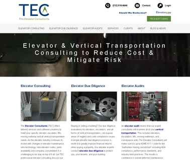 The Elevator Consultants building insurance