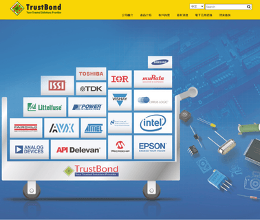 Trustbond Technology cap gold