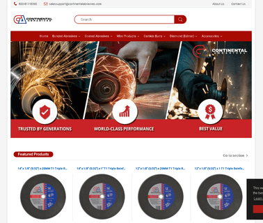 Continental Abrasives assures