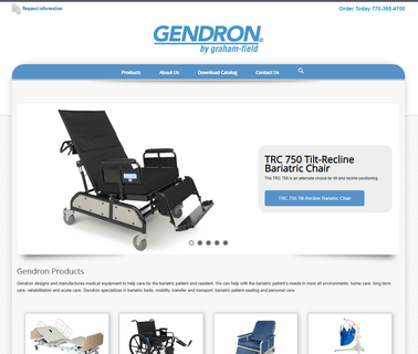 Gendron Total Solutions for Bariatric Patient Care stamping fittings