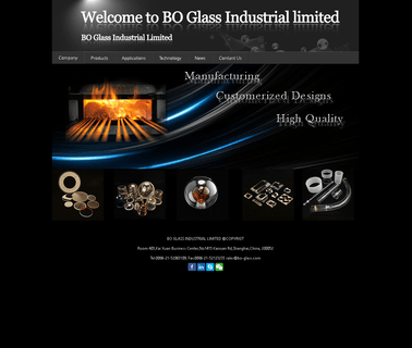 Shanghai Bo-Glass Industrial indoor white lamp