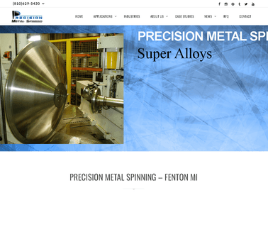 Metal Spinning Fenton Mi - Precision Metal Spinning cnc spinning