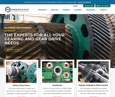 Custom Large Gear Manufacturing and Gearbox Repair Horsburgh alignment instruments