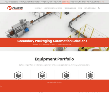 Pearson Packaging Systems erect