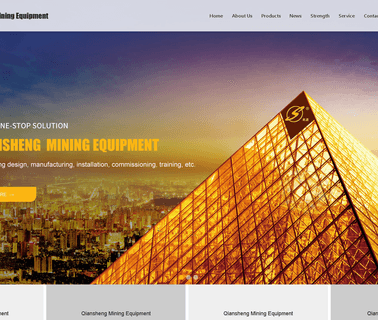 Shandong Qiansheng Heavy Mining Equipment classifier equipment