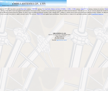 Chih I Antenna analyzer standard