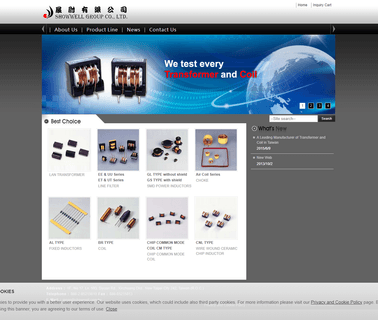 Showwell Group beveled leaded