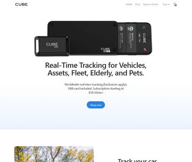 Cube Tracker after battery