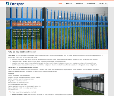 Engreat Steel Fence Company steel palisade fencing