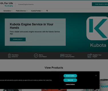 Kubota Engine America engines replacement