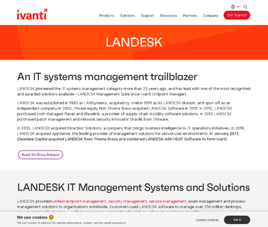 Landesk Software managed mobile