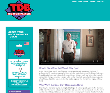 The Door Balancer order doors
