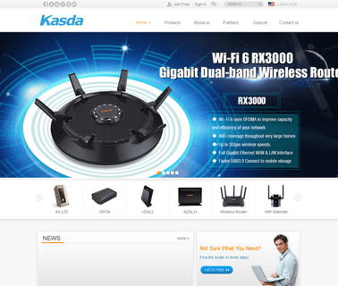 Kasda Networks Shenzhen broadband access