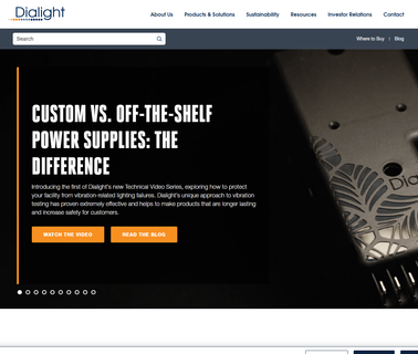 Dialight Corporation optoelectronic power