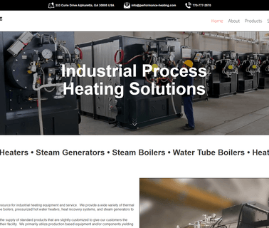 Performance Heating steam and water oil fired boiler