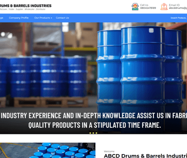 Abcd Drums & Barrels Industries balloons rocket