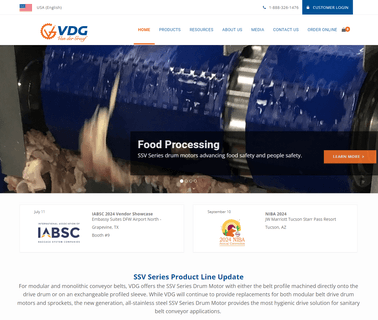 Van Der Graaf motors stainless